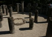 Innerhalb der archäologischen Park von Butrint