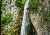 Wasserfall im Tal von Theth