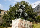 Denkmal von Skanderbeg in Kruja
